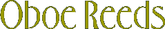 oboe reeds